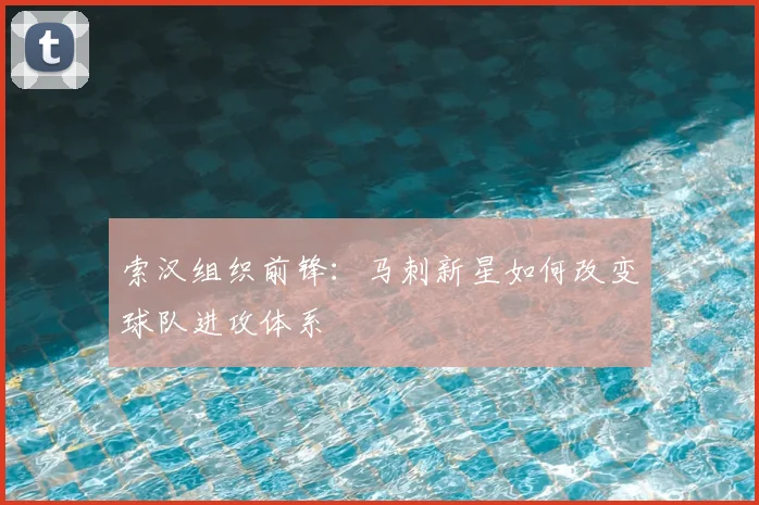索汉组织前锋:马刺新星如何改变球队进攻体系
